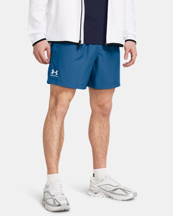Men's UA Icon Volley Shorts in Blue image number 0